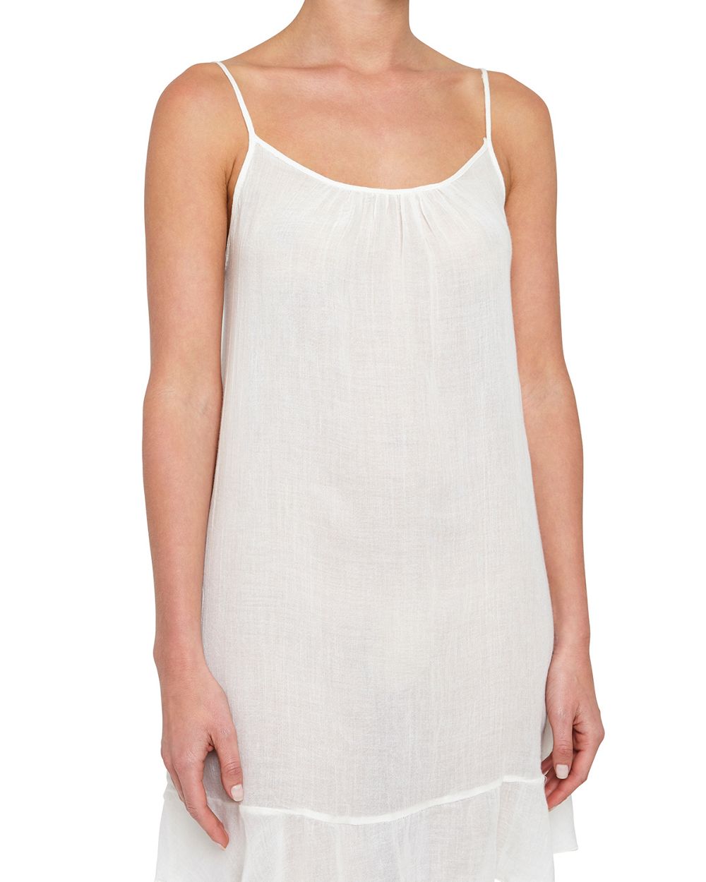 Eberjey Swept Away Wanderlust Chemise in white