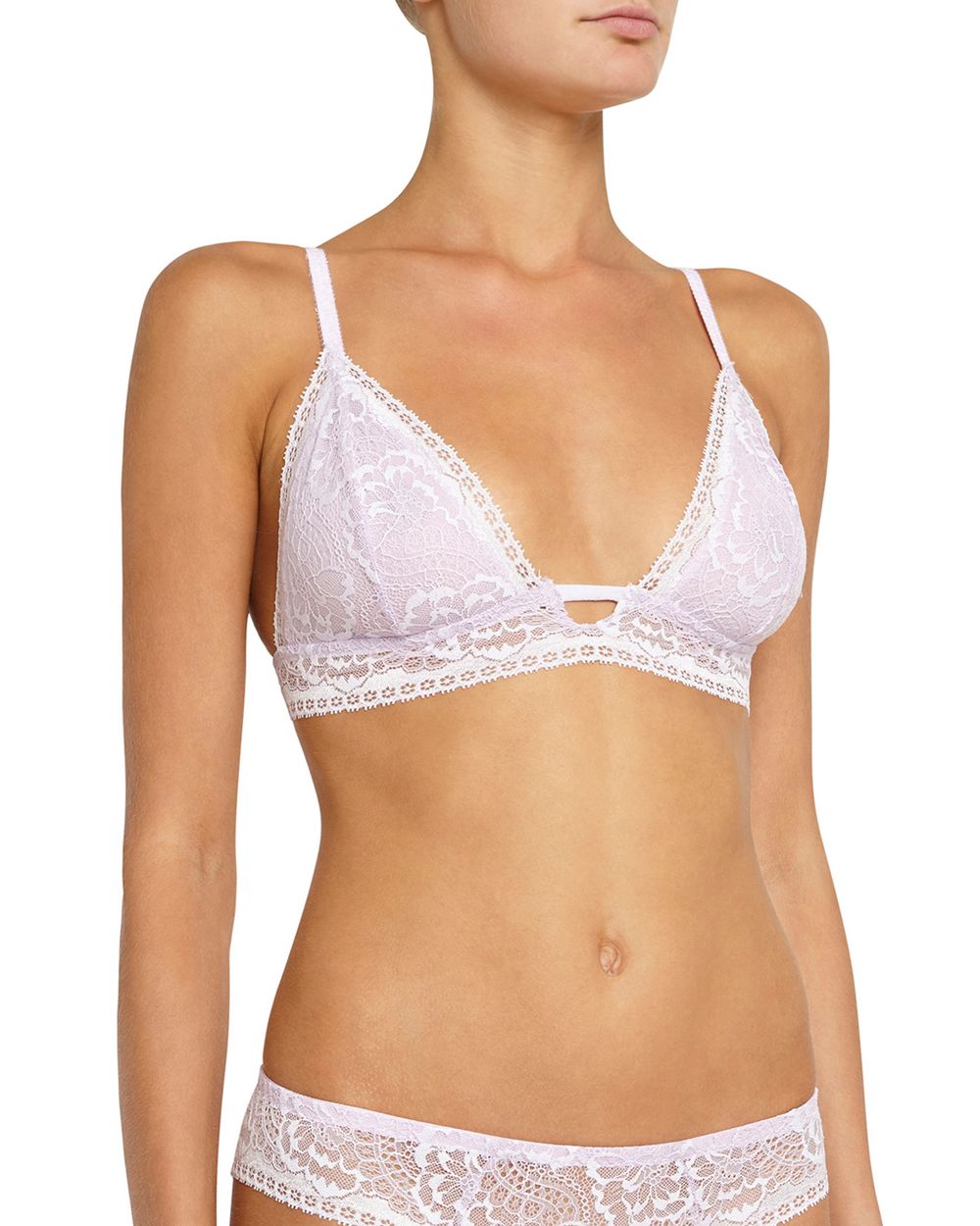 Eberjey Aurianne Keyhole Bralet in purple