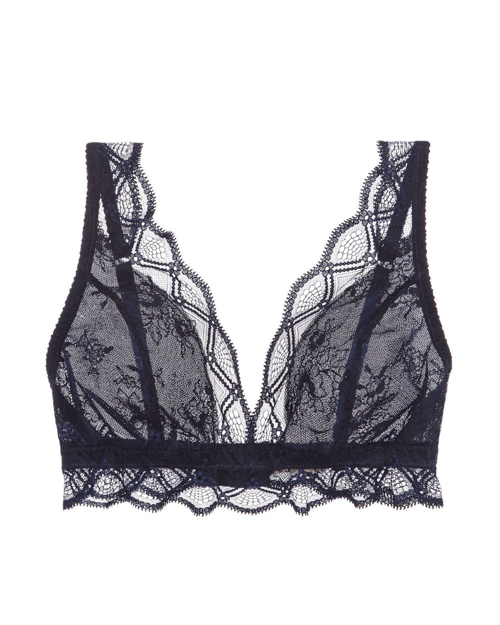 Eberjey Georgina Sophisticate Bralet in blue