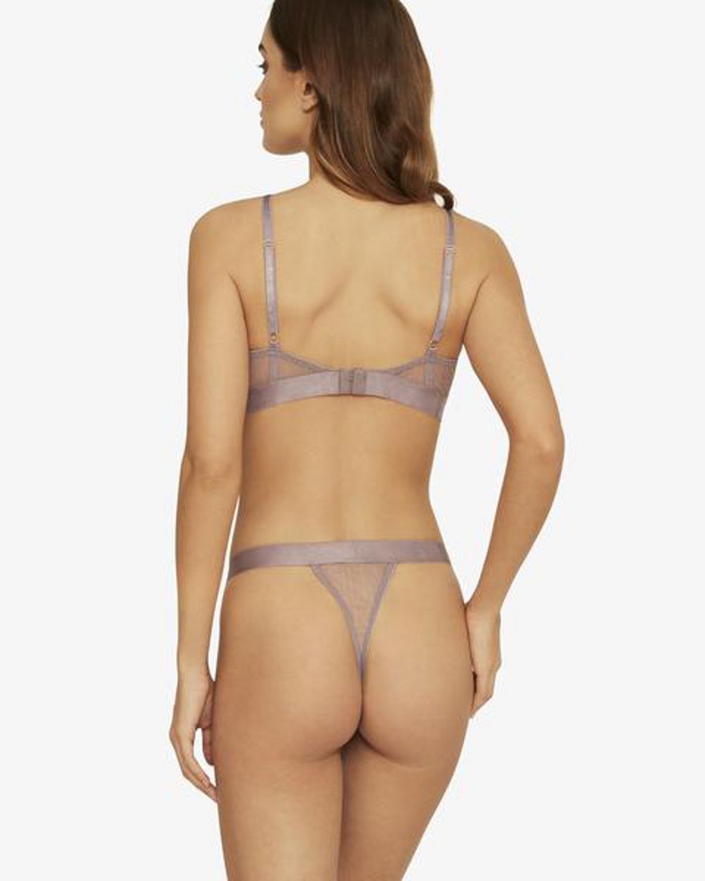 Underprotection Abigale String in purple