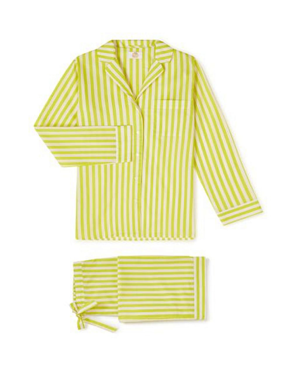 Yolke Classic Pyjama Set in yellow