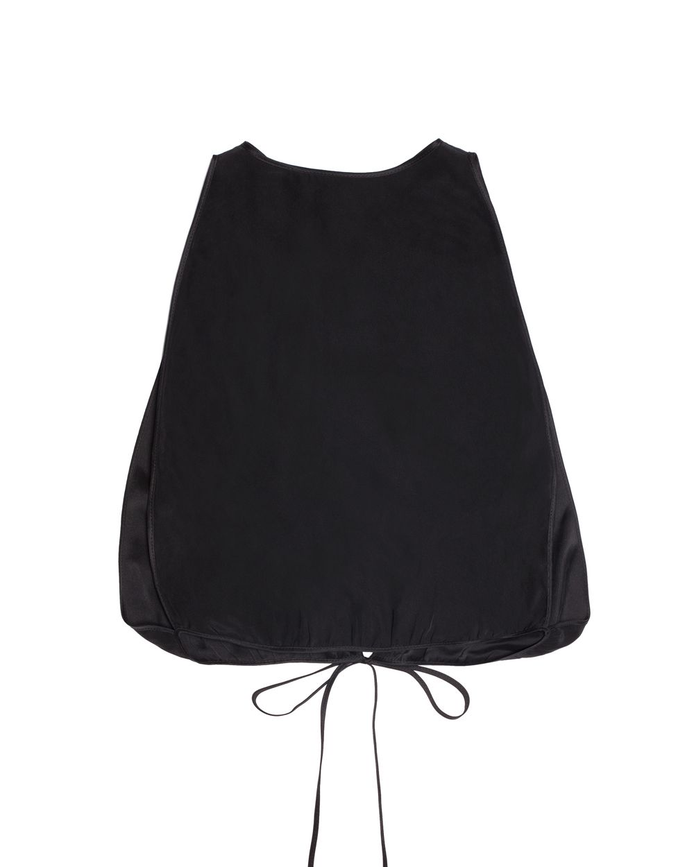 Kiki de Montparnasse Silk Charmeuse Camisole in black