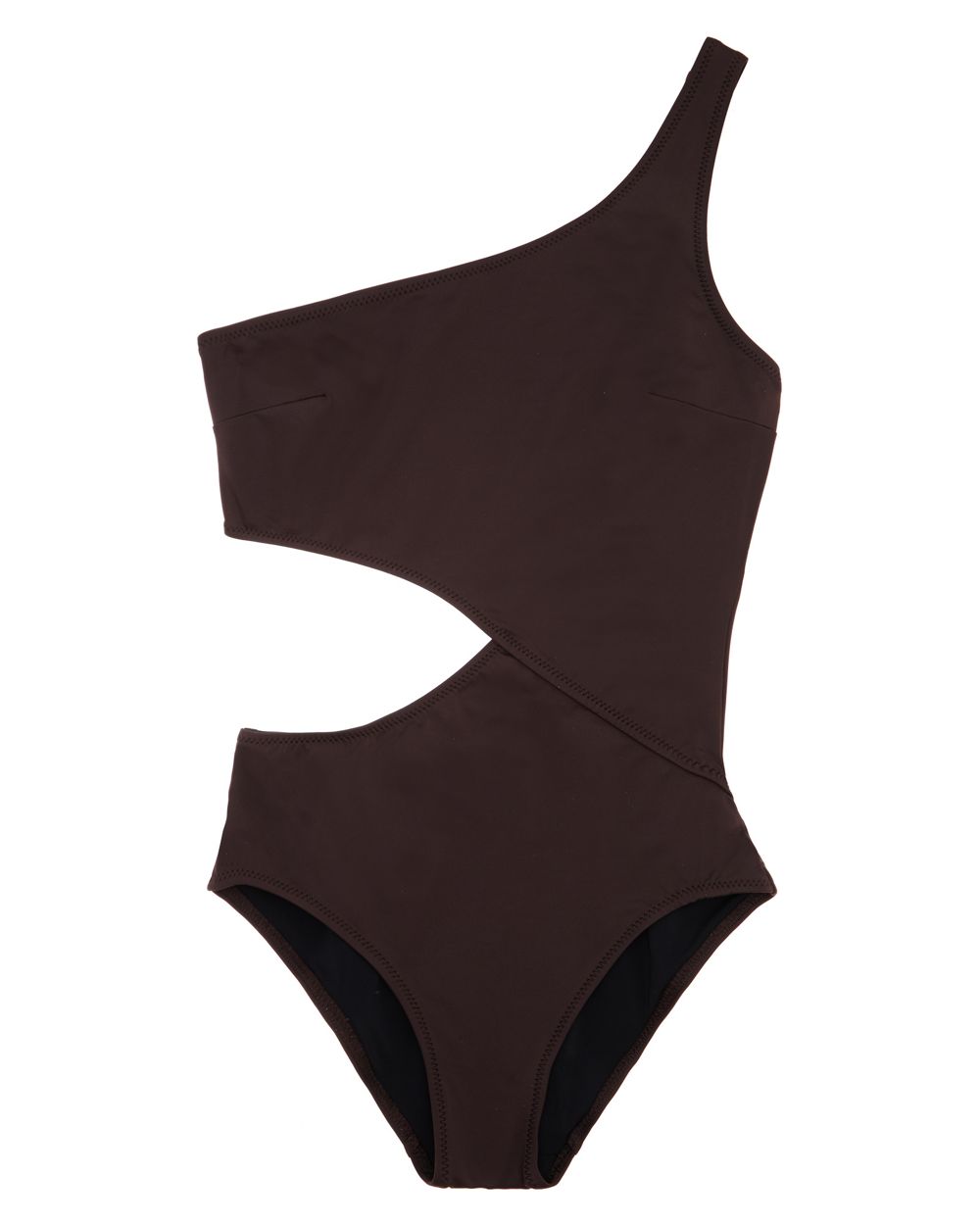 Solid & Striped Claudia One Piece in brown
