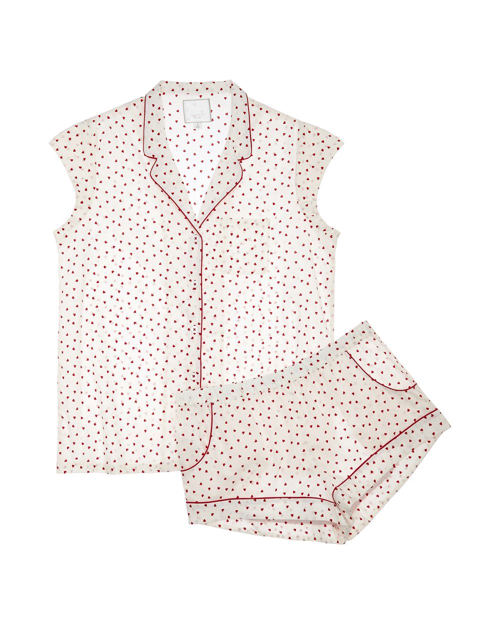 Three J NYC Olivia Pajama Set in white