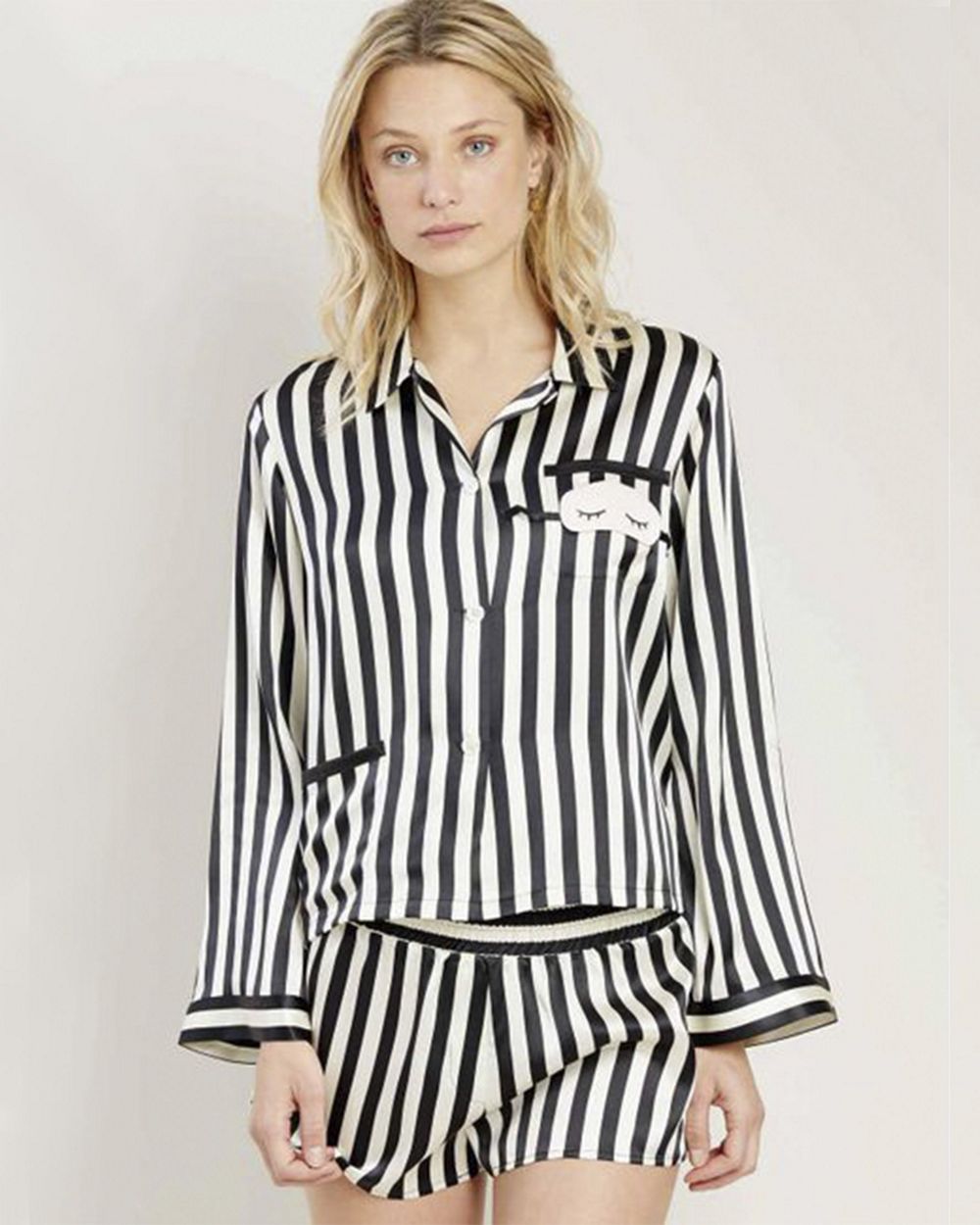 Morgan Lane Mini Mask Ruthie Top in black