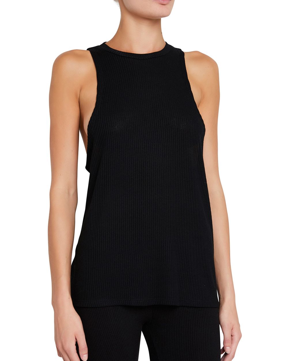 Eberjey Elon Muscle Tank in black