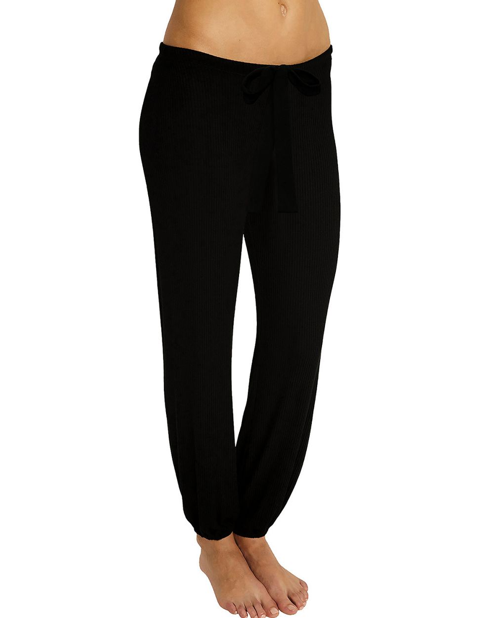 Eberjey Elon Cropped Pant in black