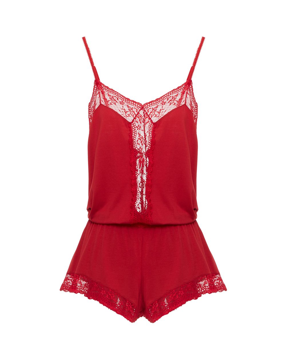 Eberjey Colette Dreamer Teddy in red