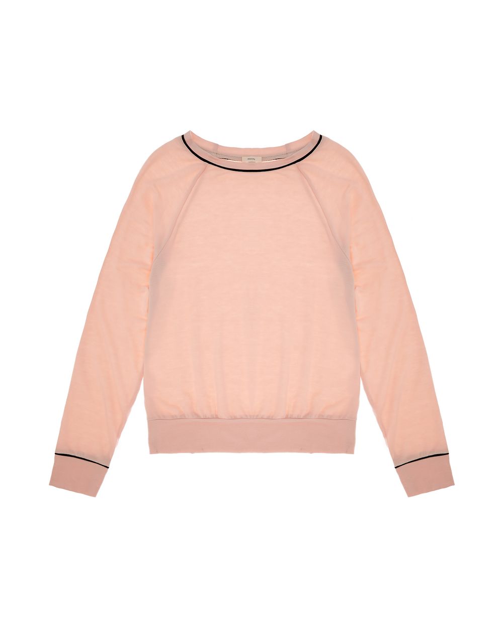 Eberjey Freja Ringer Sweatshirt in pink