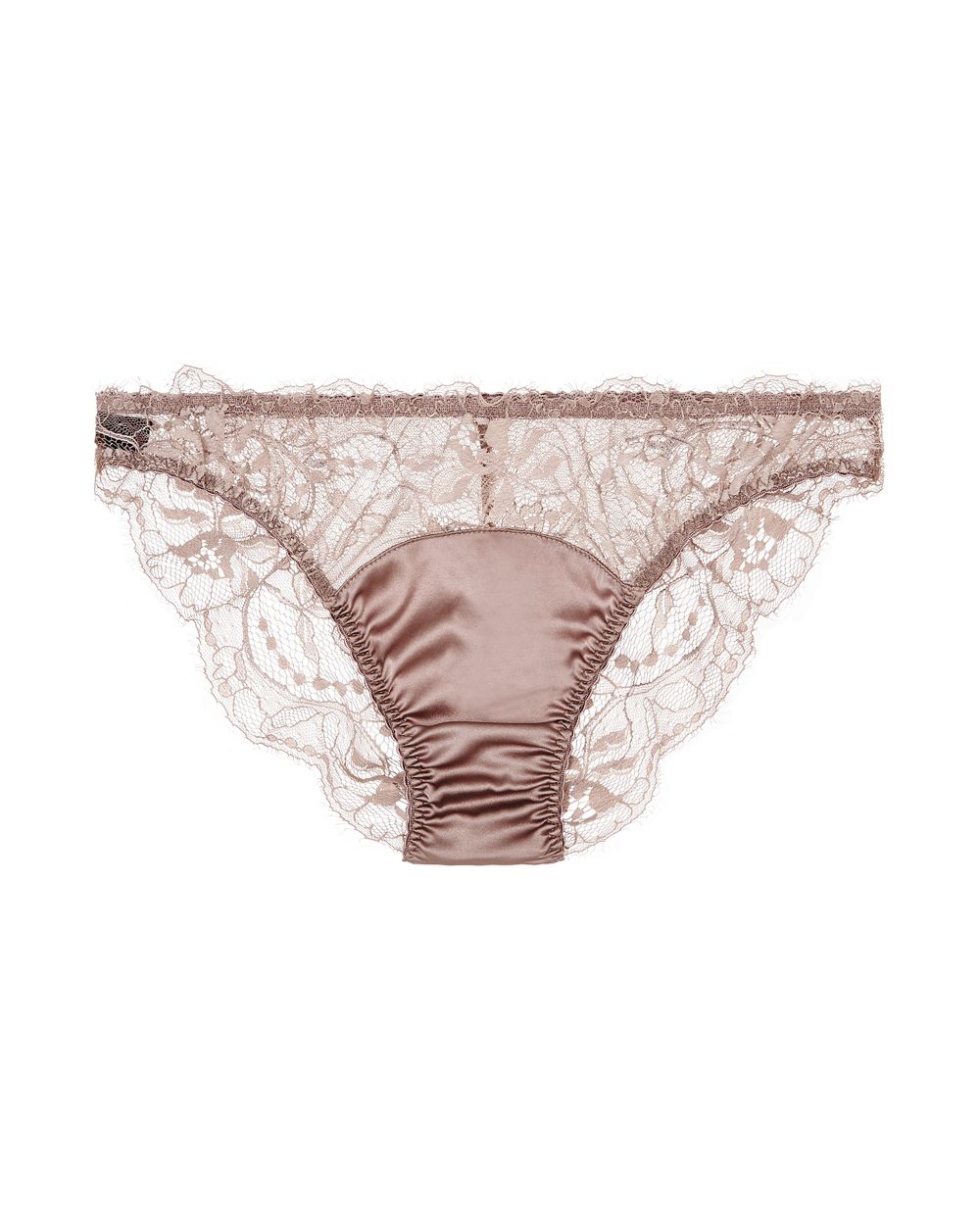 Fleur of England Mink Brief in brown