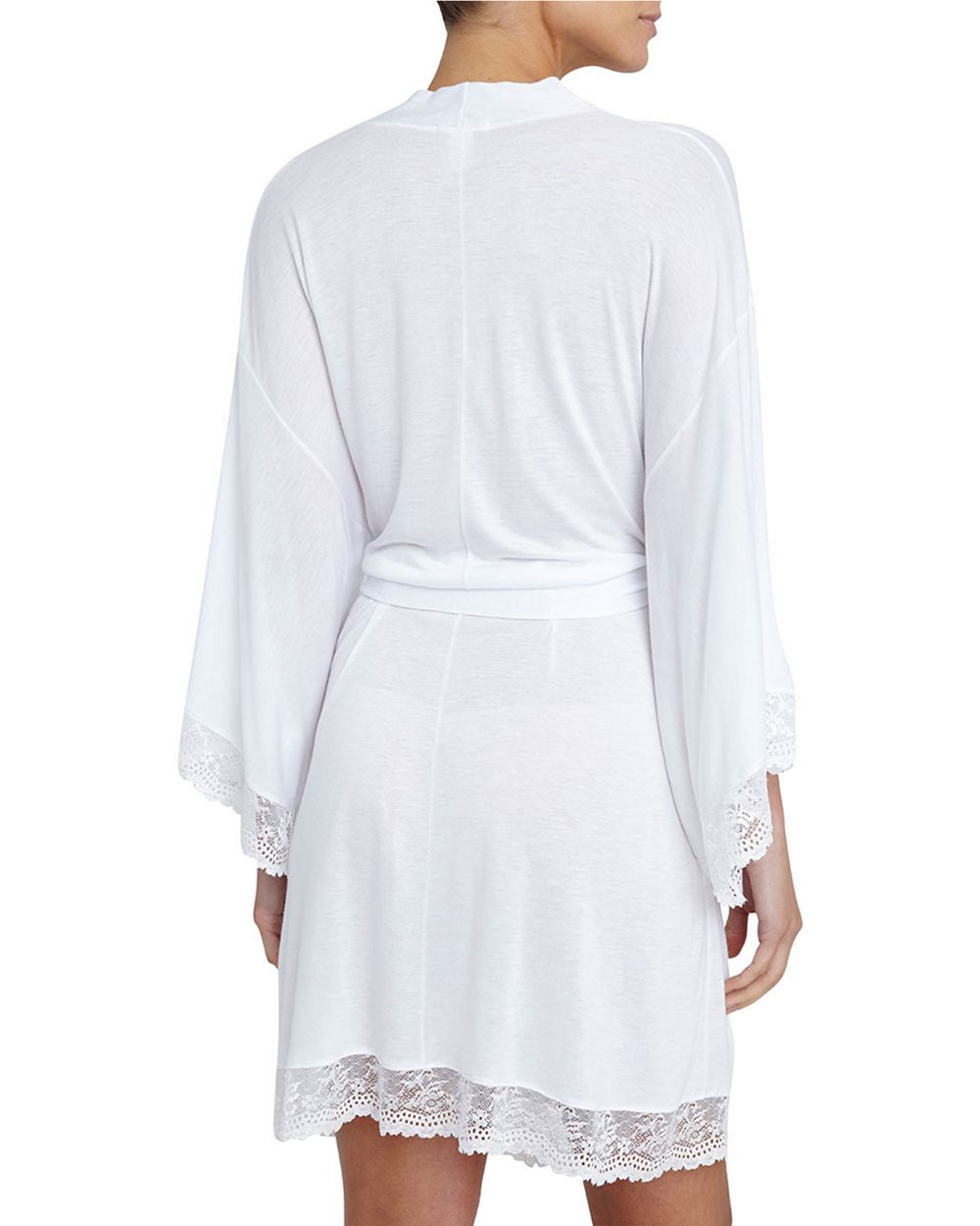 Eberjey Colette Kimono Robe in white