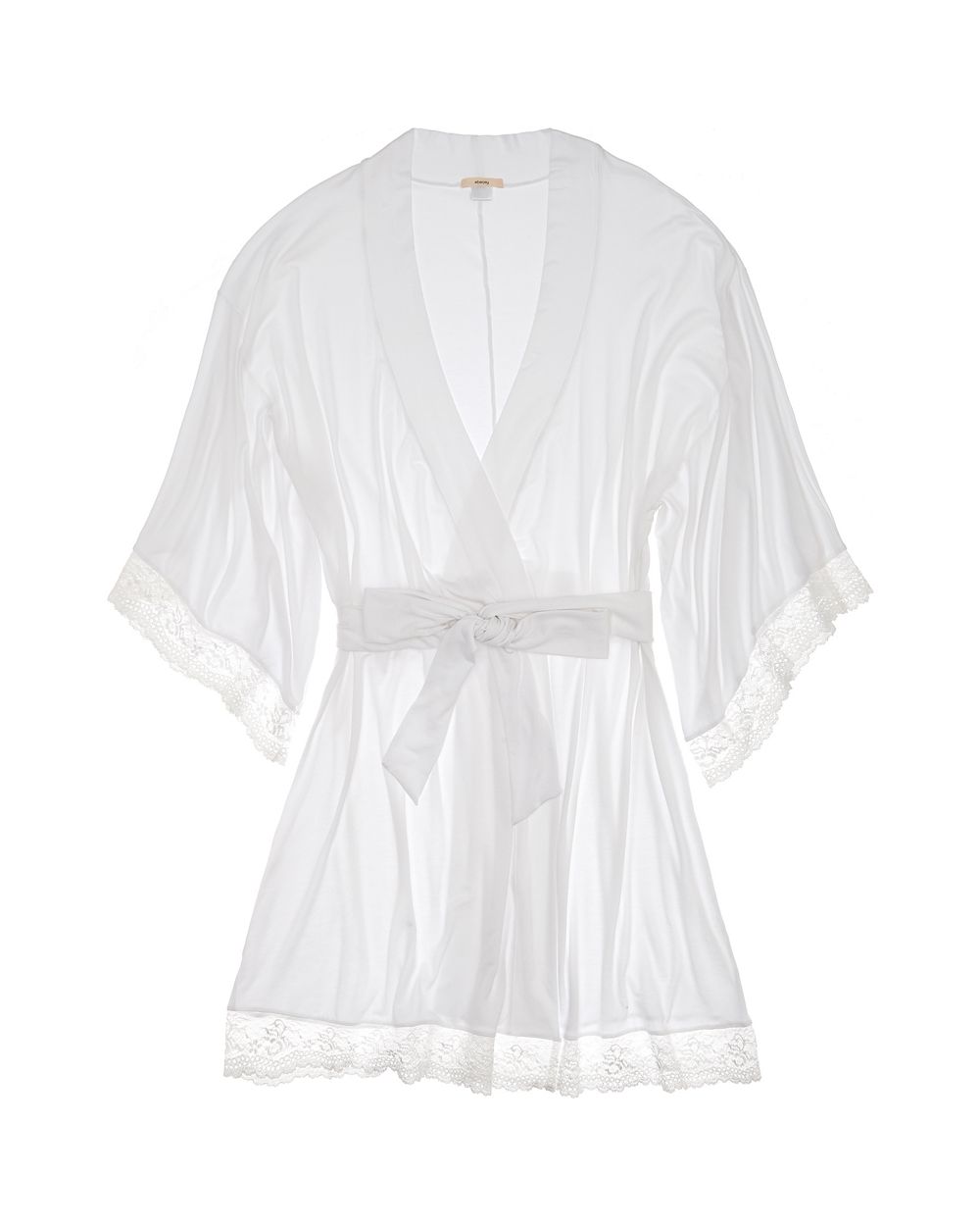 Eberjey Colette Kimono Robe in white