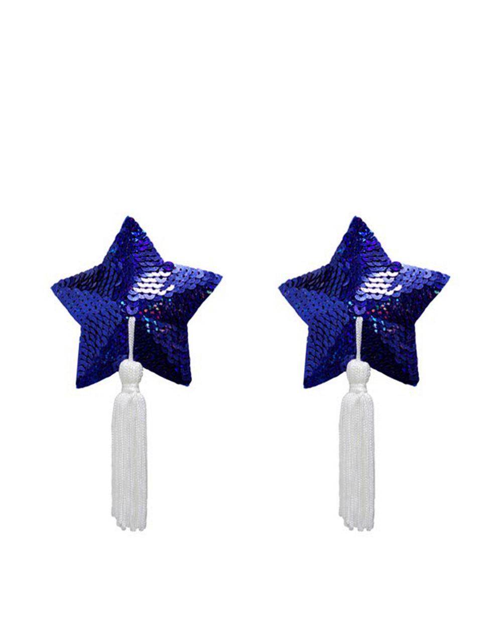 Nippies Bristols Six Gold Betsy Nipple Covers in blue