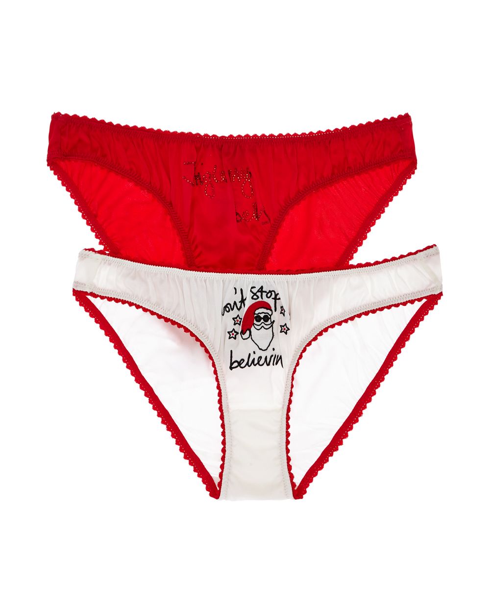 Stella McCartney Christmas Gift Bikini Set in red