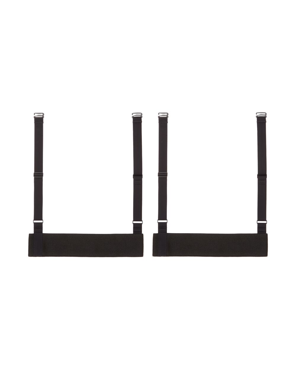 Opaak Shelly Garters in black