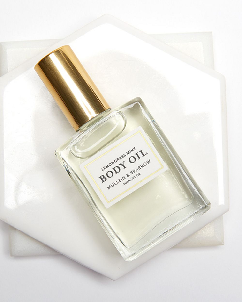 Mullein & Sparrow Lemongrass Mint Body Oil