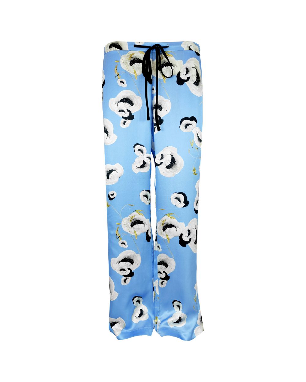 Violet & Wren Ultra Blue Peony Pyjama Pant in blue