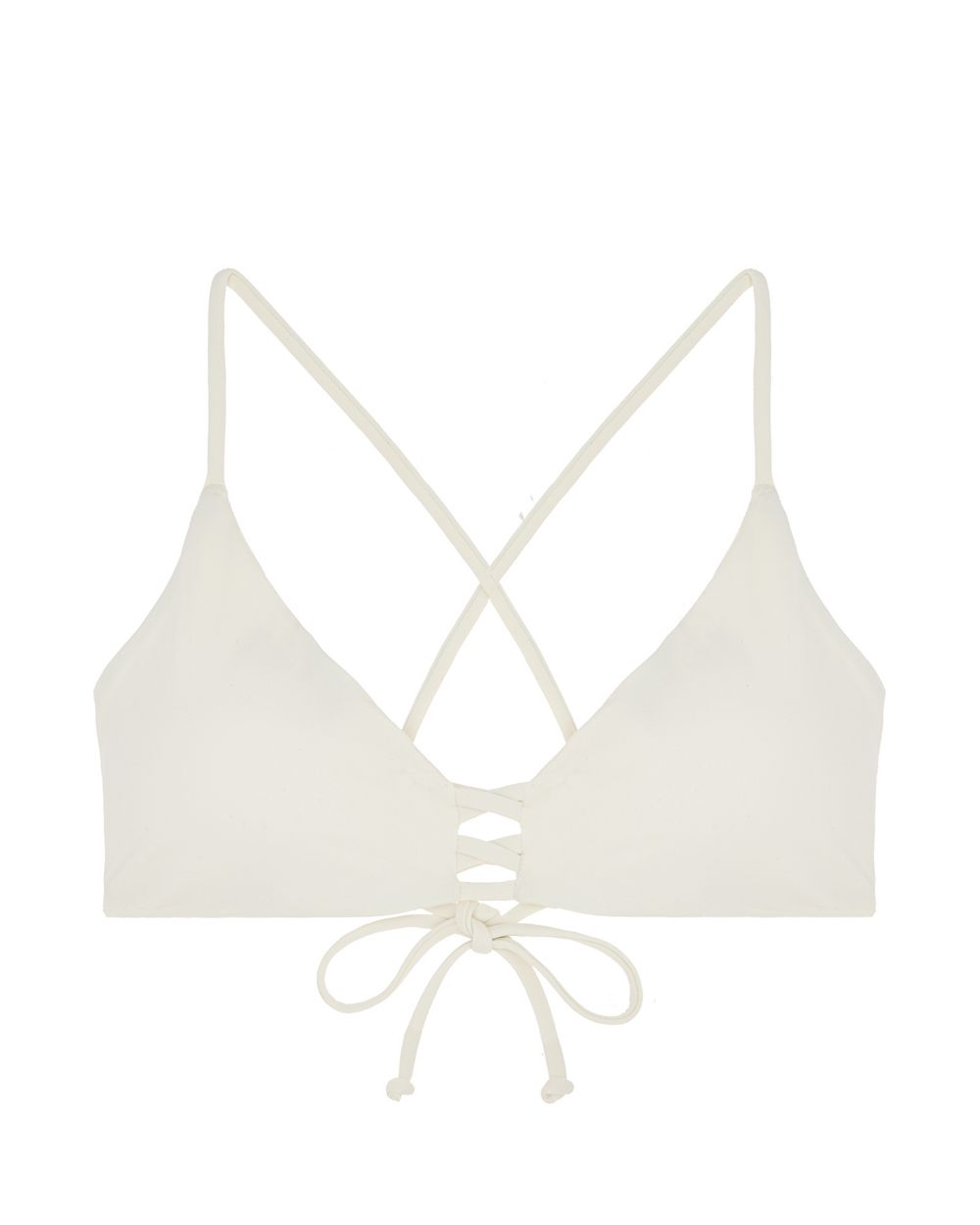 L Space Flynn Bikini Top in white