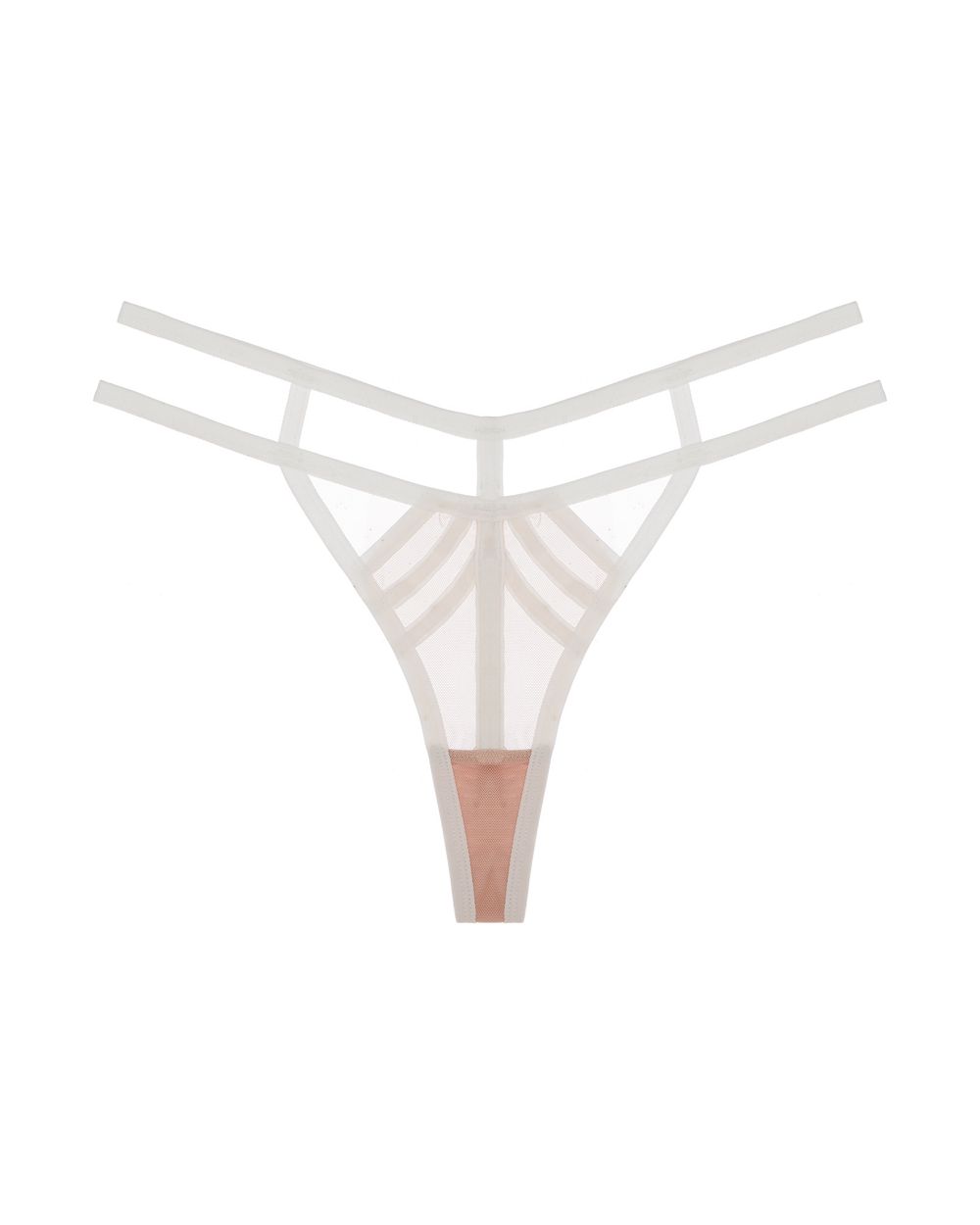 Bluebella London Thong in white