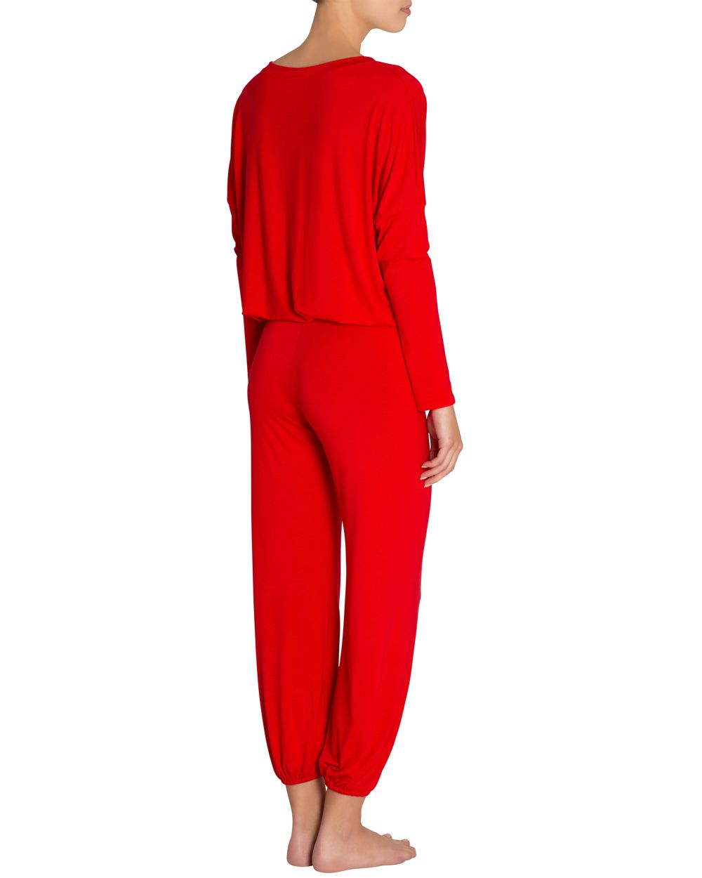 Eberjey Noor Slouchy Set in red