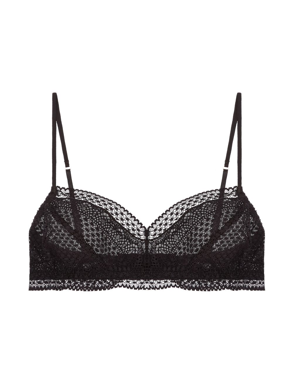Eberjey Kinga Retro Bralet in black