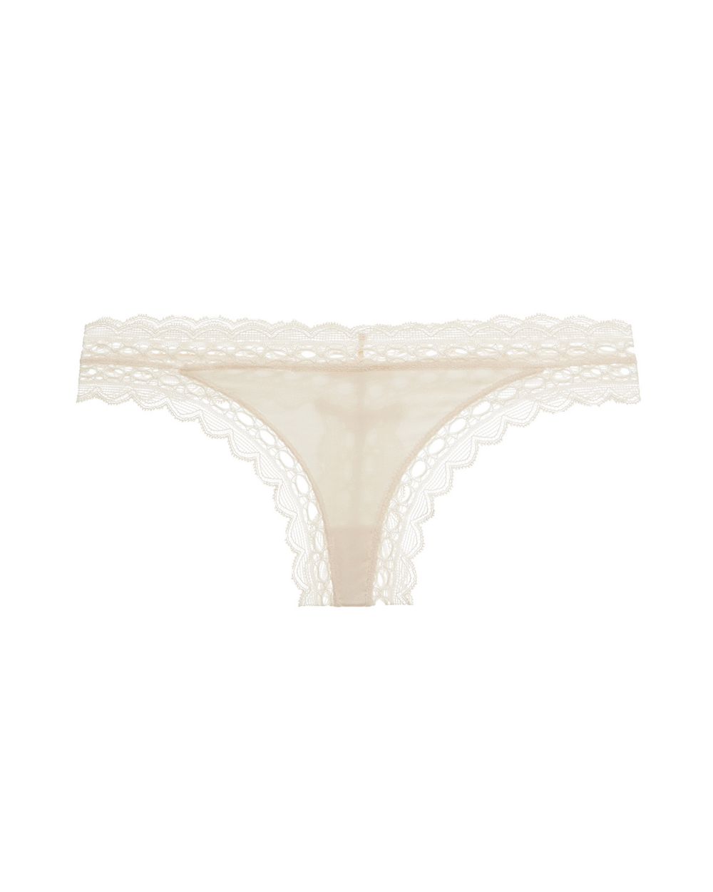 Eberjey Malia Softest Thong in beige