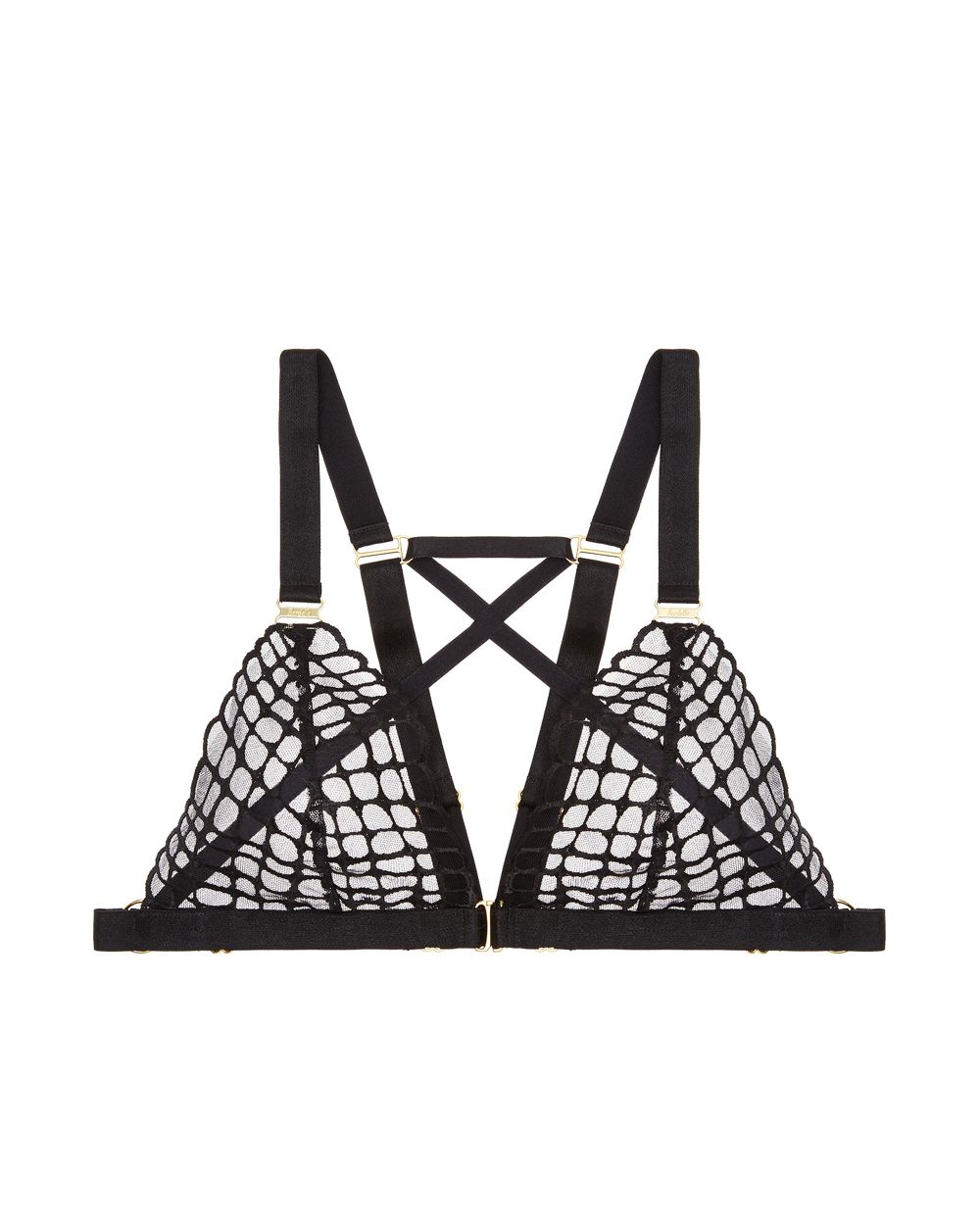 Bordelle Sisi Triangle Bra in black