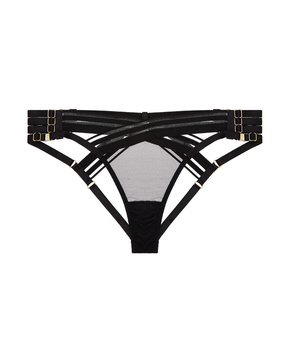 Bordelle Otto Ouvert Brief in black