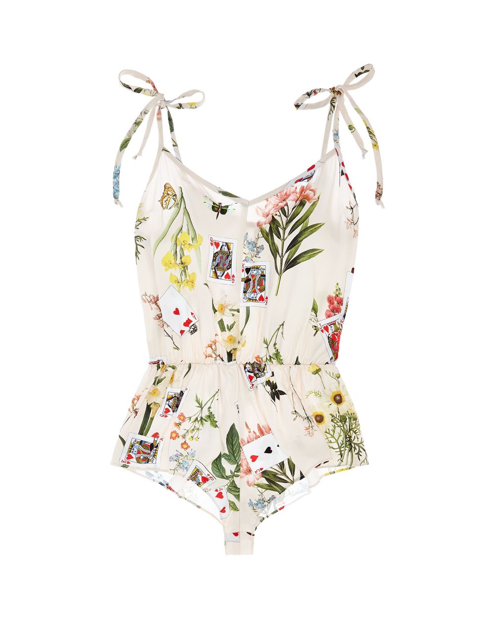 Only Hearts Lazy Mayzie Tie Strap Teddy in beige