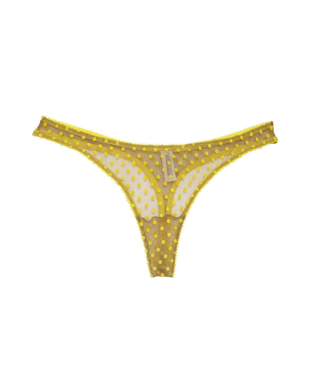 Underprotection Donna String in yellow