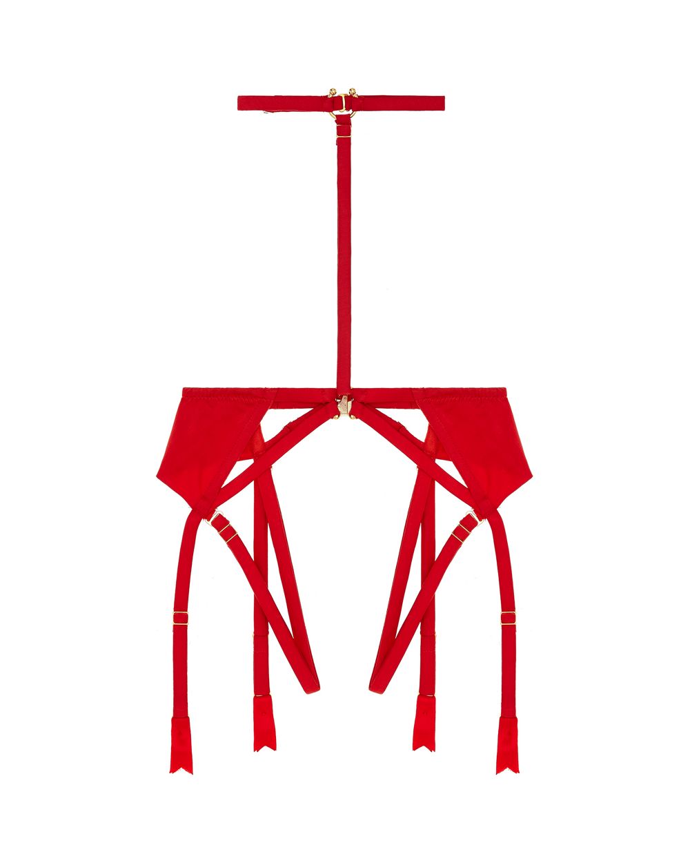 Studio Pia Clea Harness Suspender in red