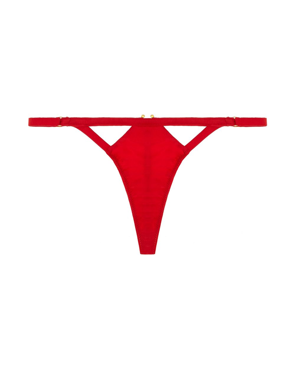 Studio Pia Clea Strap Thong in red