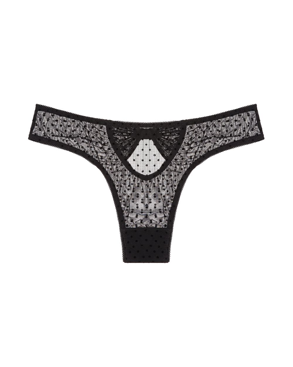 Le Petit Trou Chaleur Brief in black