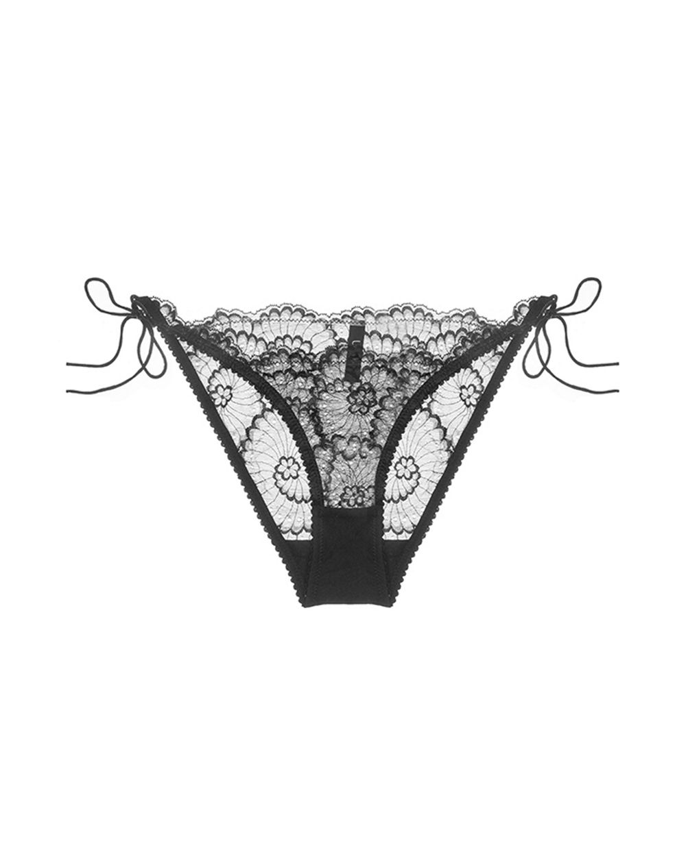 Lonely Delilah Tri Brief in black