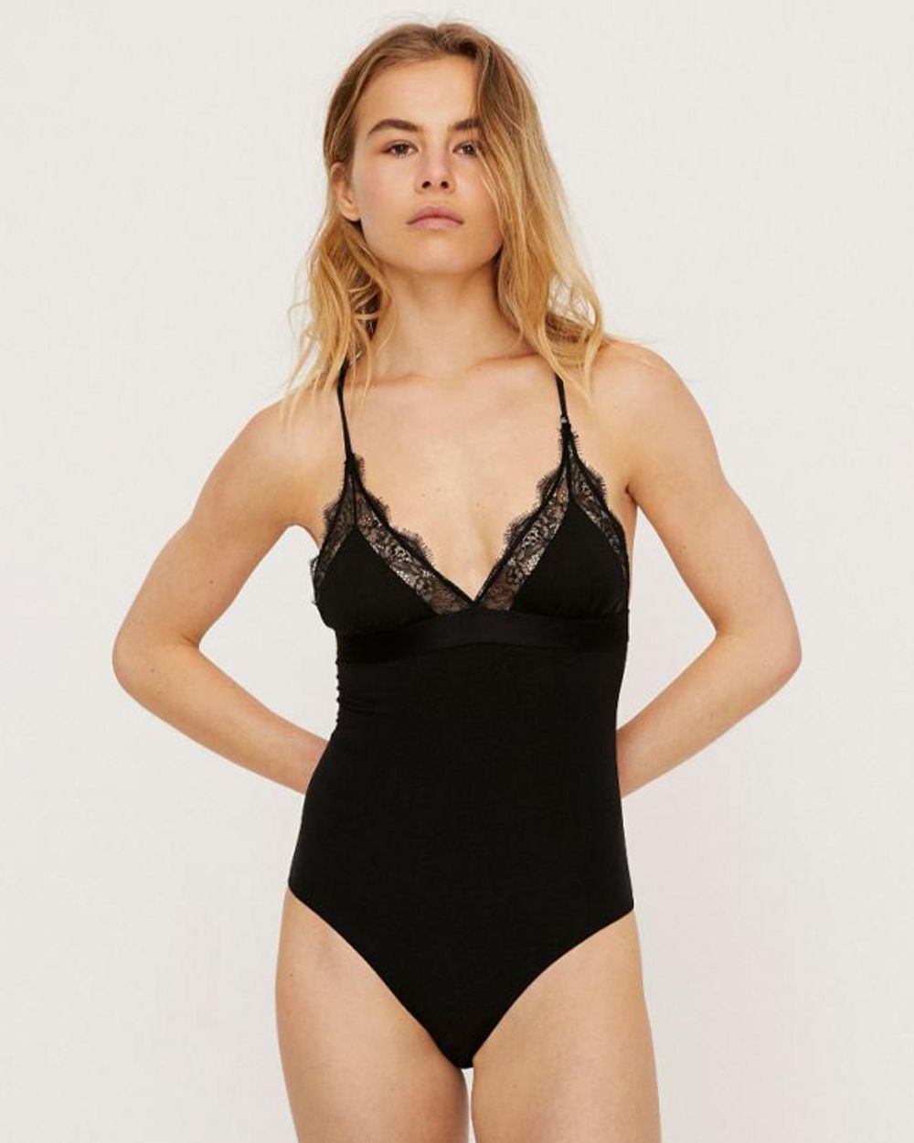 Love Stories Doris Bodysuit in black