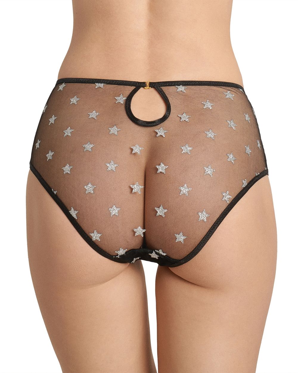 Le Petit Trou Jeu Brief in black