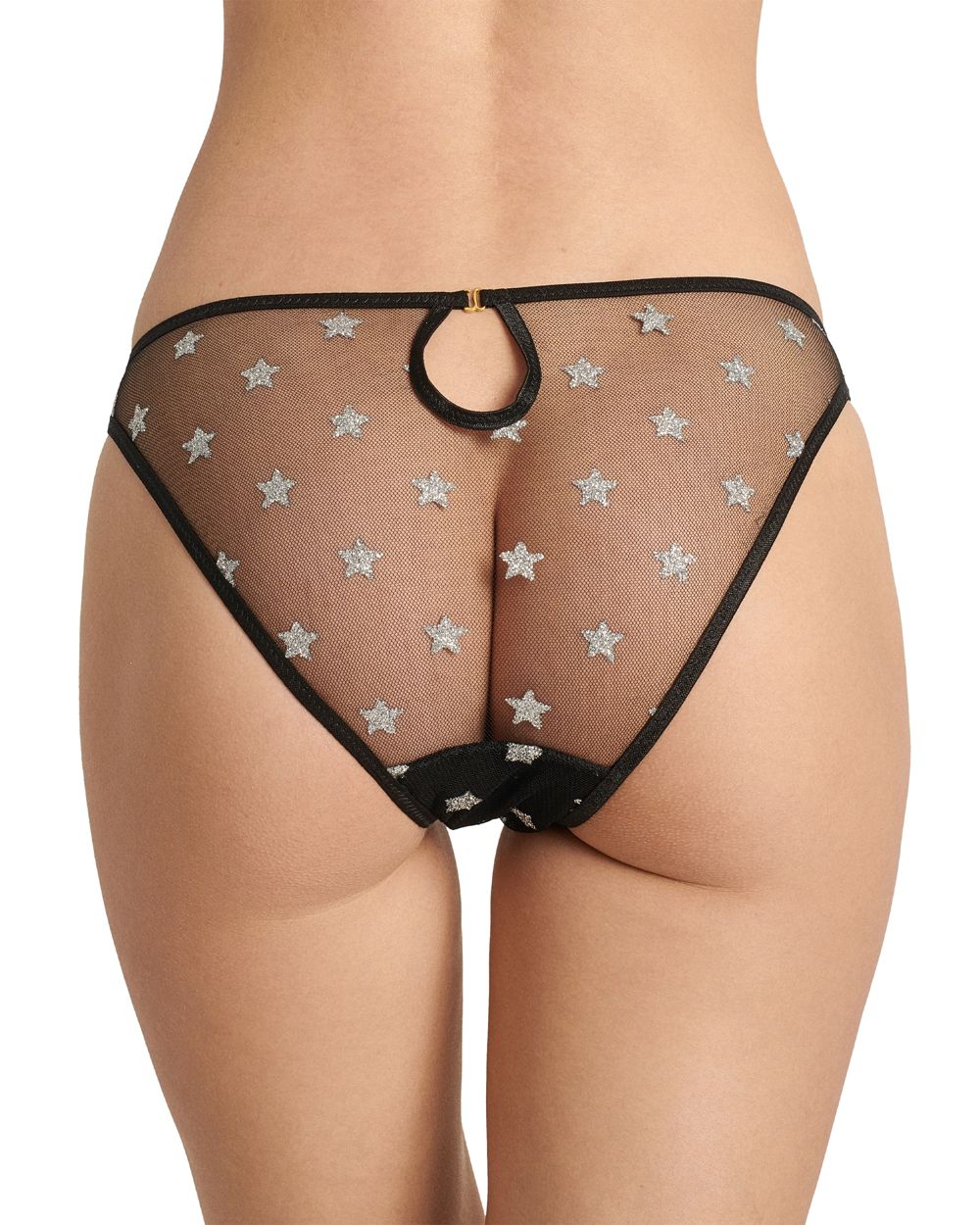 Le Petit Trou Souci Brief in black