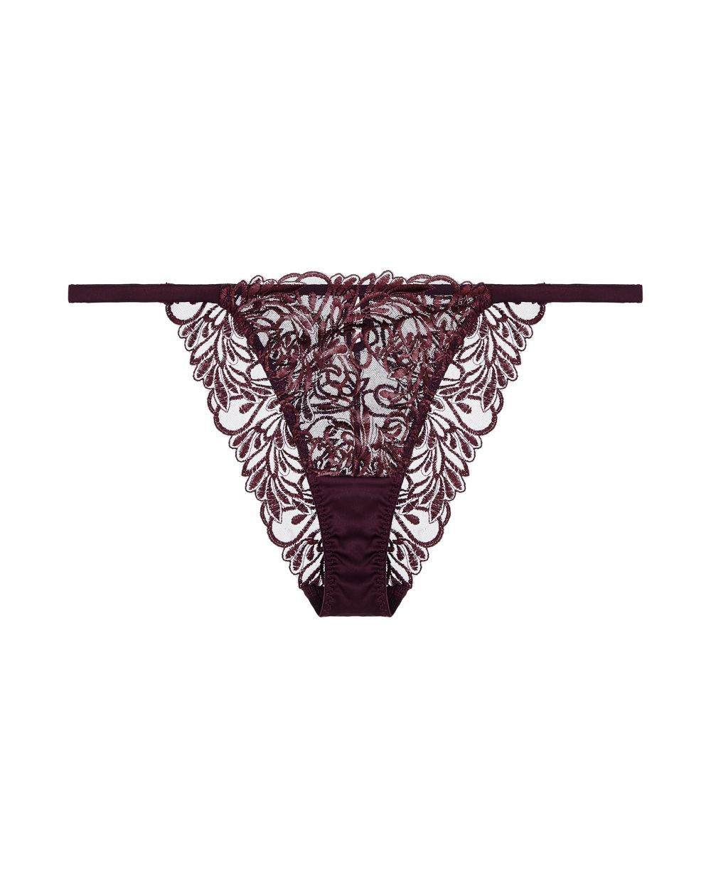 Coco de Mer Amalie Bikini Brief in purple