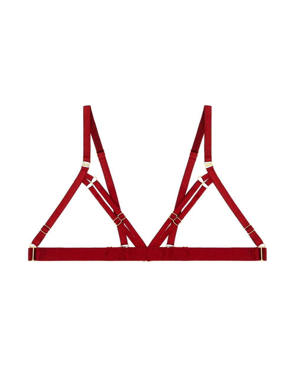 Bordelle 10 Year Exclusive Frame Bra in red