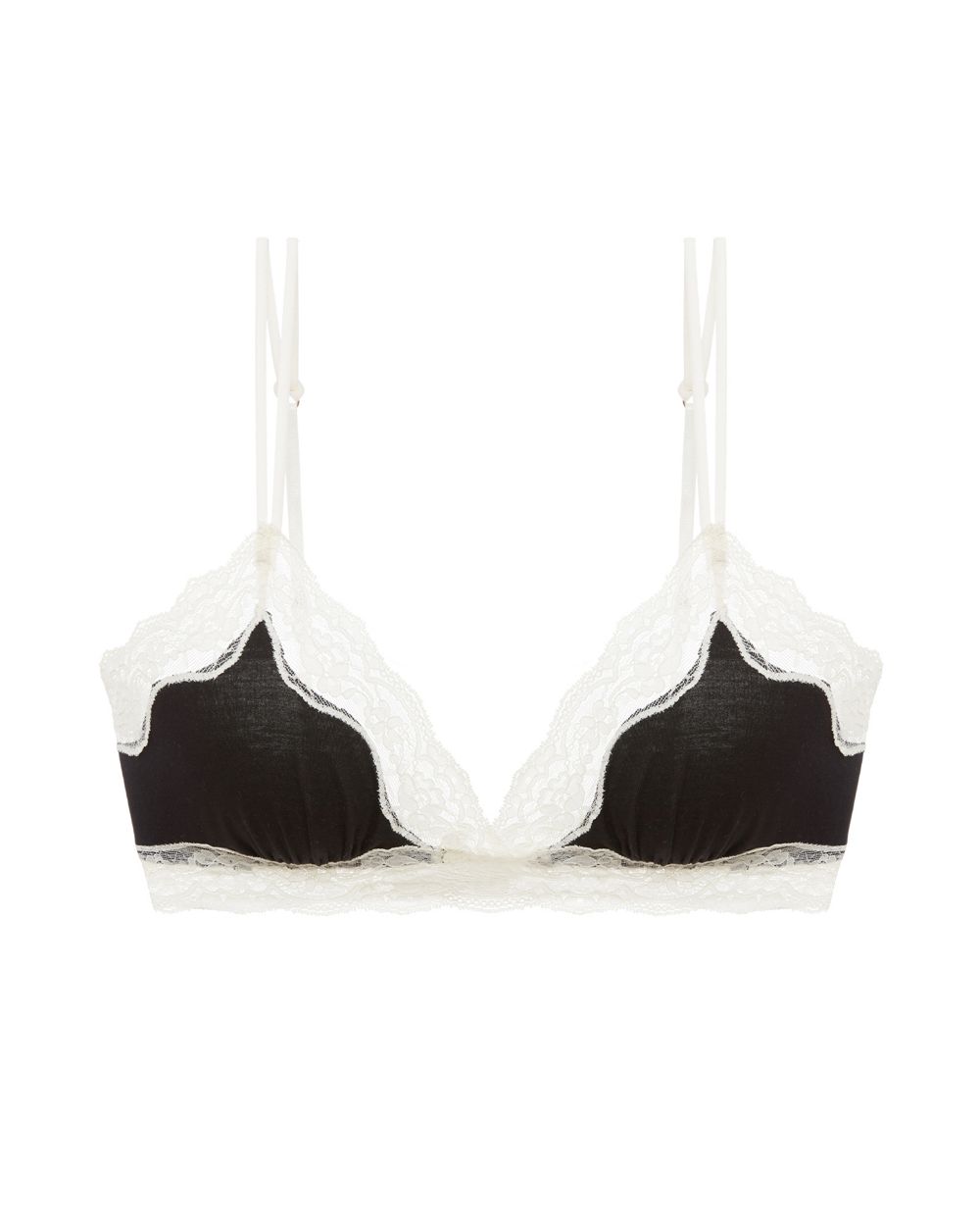 Eberjey Lady Godiva Elegant Bralet in black