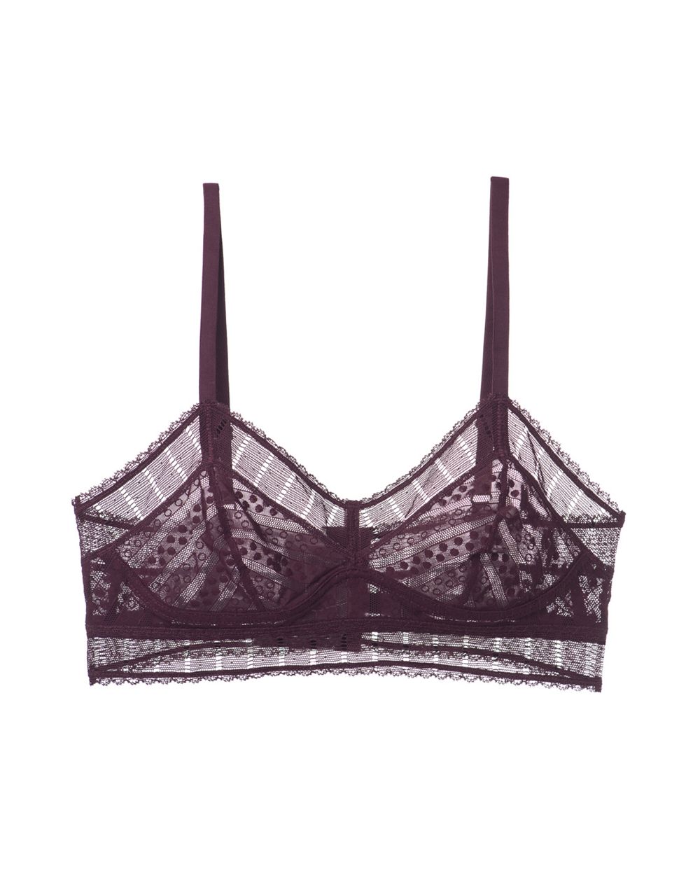 Else Lolita Full Coverage Wireless Bra in purple