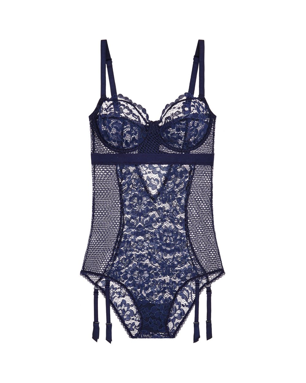 Else Petunia Underwire Bodysuit in blue