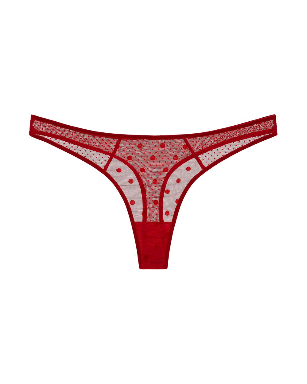 Journelle Valentina Thong in red