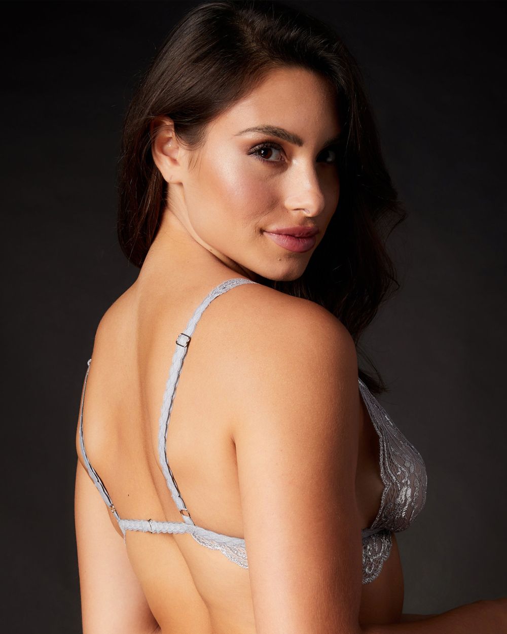 Journelle Anya Bralette in metallics