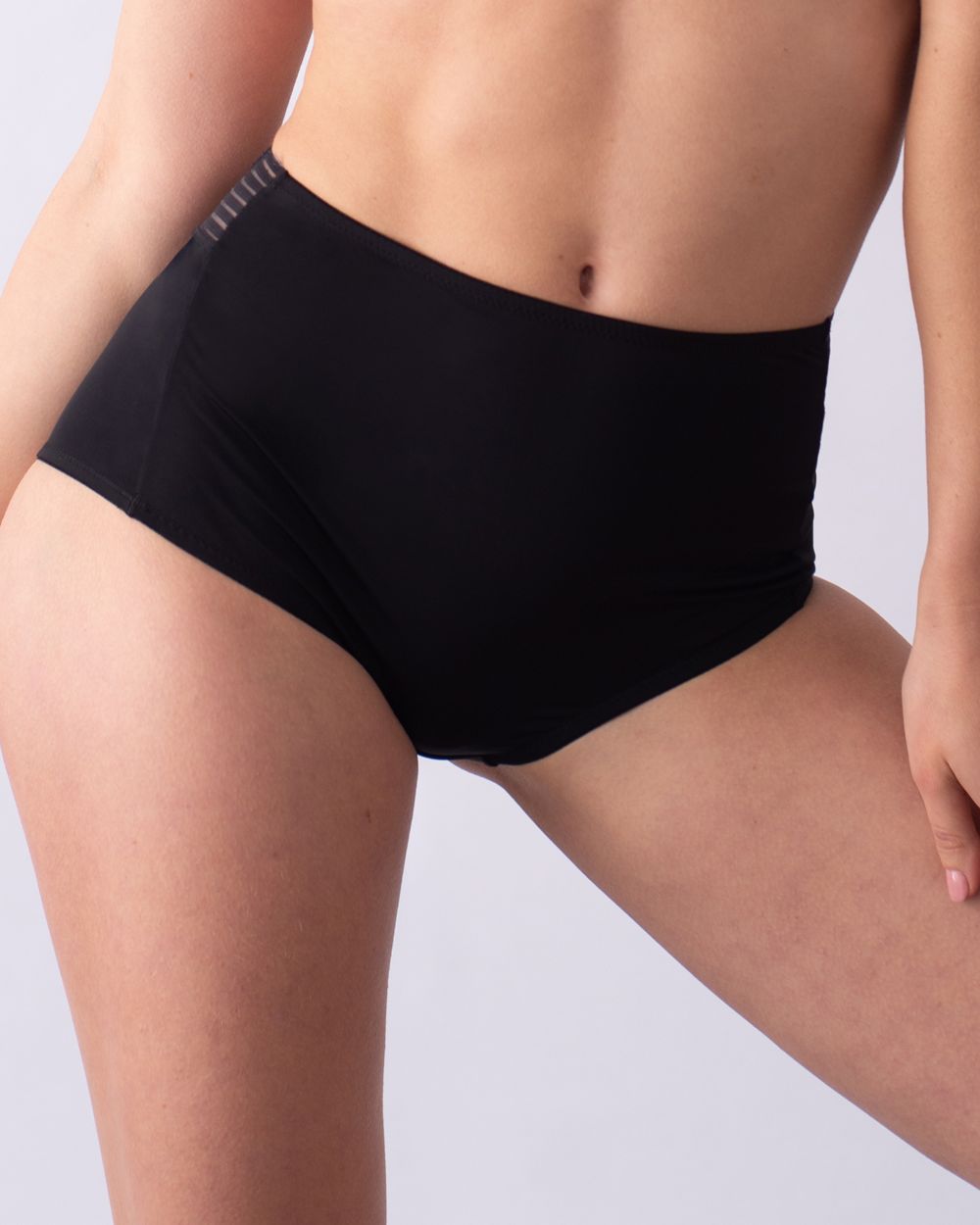 ProjectME Ambition Maternity High Waisted Brief in black
