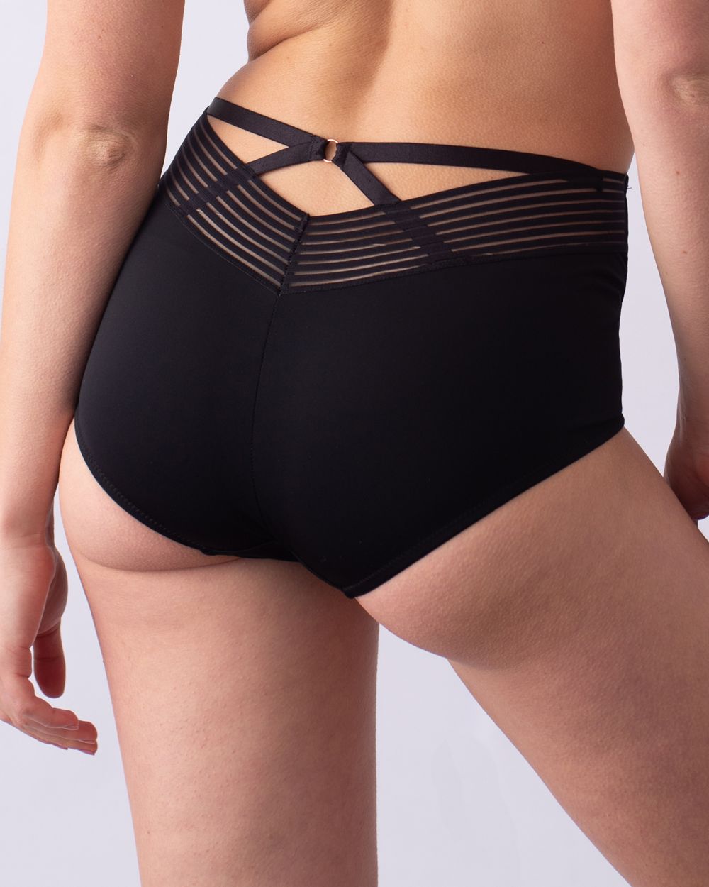 ProjectME Ambition Maternity High Waisted Brief in black