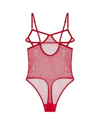Only Hearts Bonjour Body in red