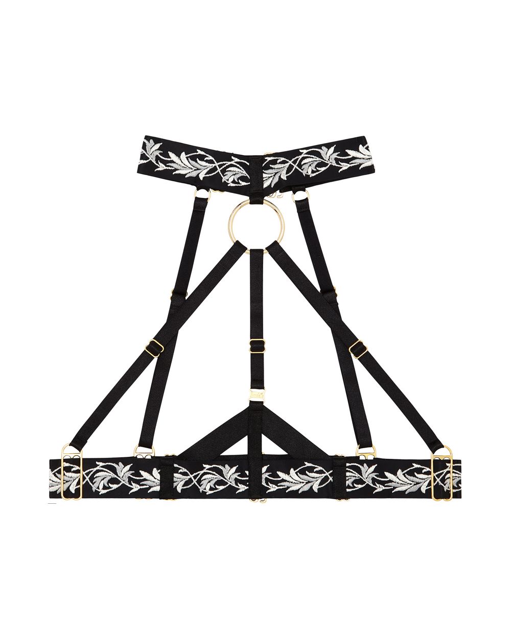 Bordelle Kew Bra Harness in black