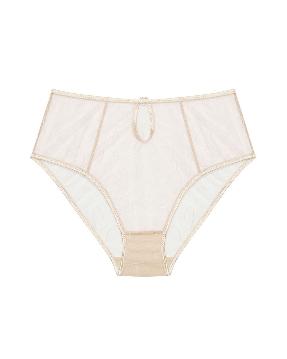 Le Petit Trou Muret High Waist Brief in white