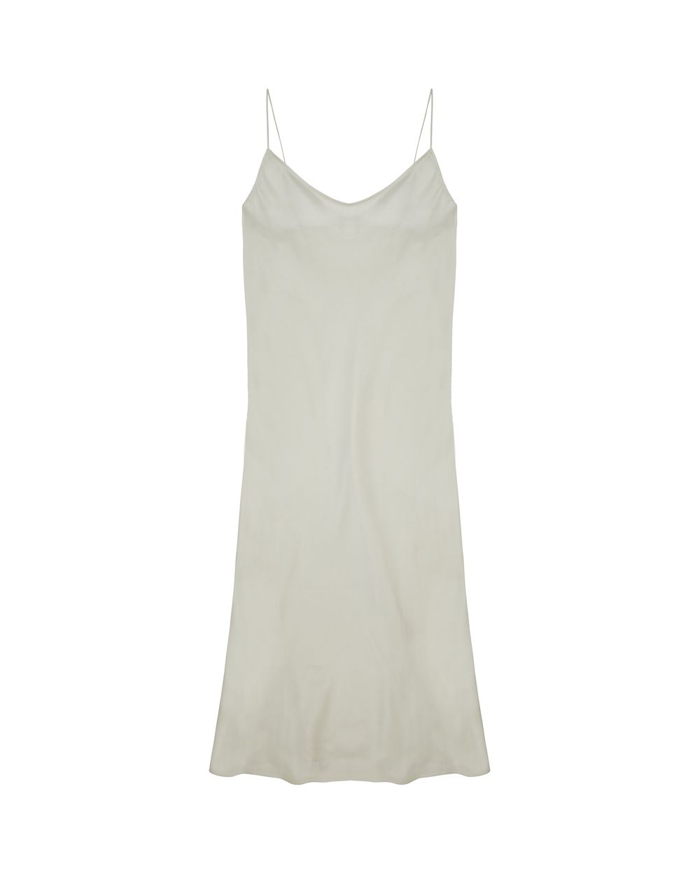 Skin Sandwashed Stretch Silk Terra Chemise in white